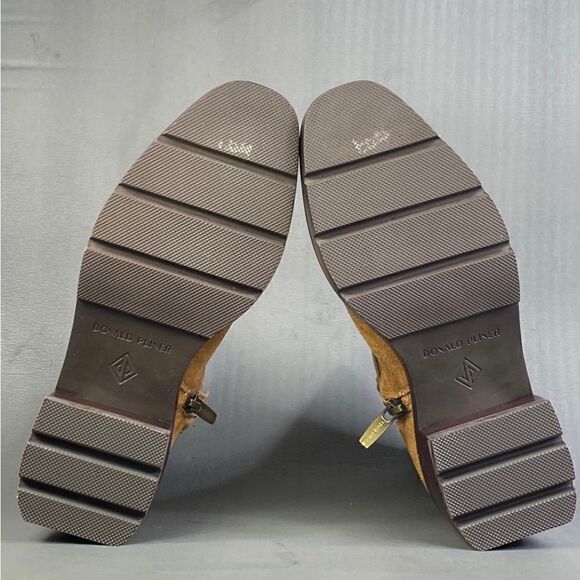 Donald Pliner leather suede Women MAI Saddle Bootie shoes size 8 - Picture 11 of 11